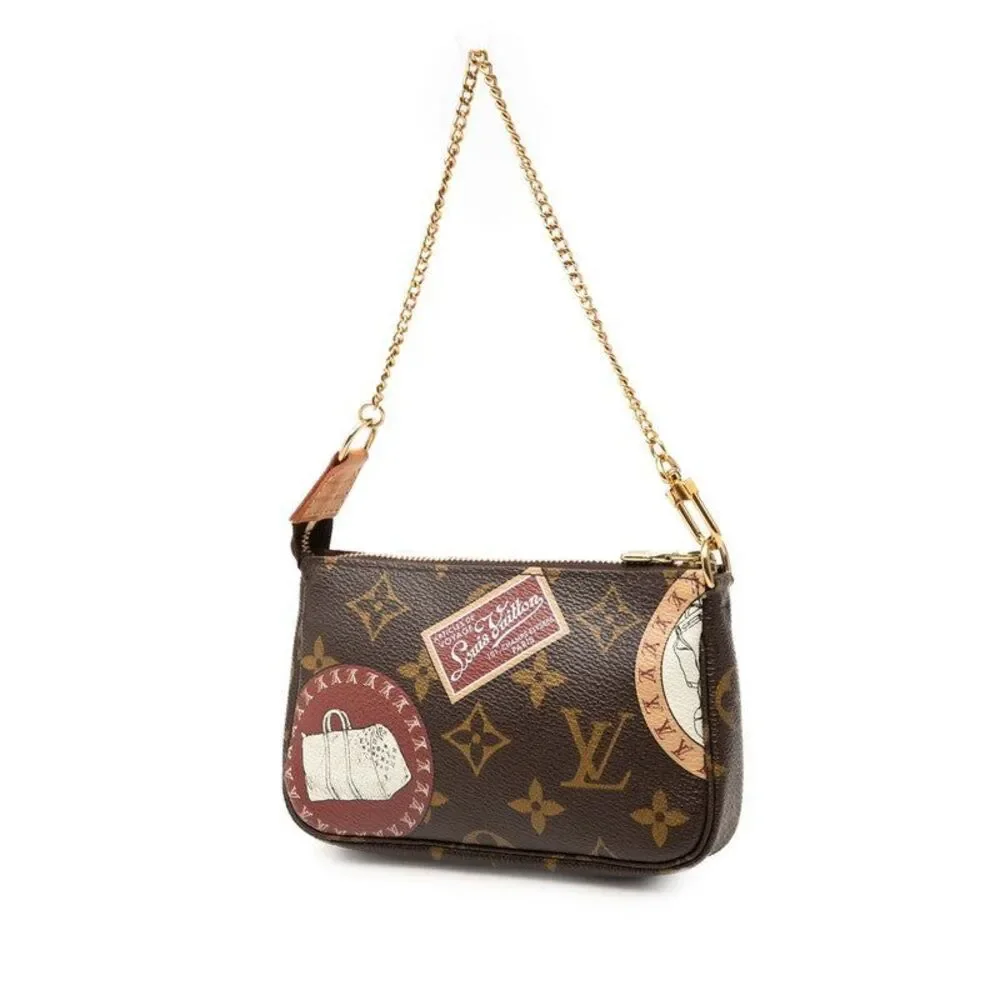 Louis Vuitton Mini Pochette Accessoires Label Collection